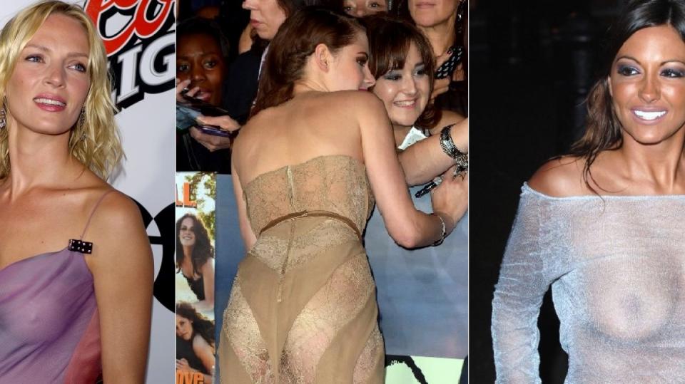 Průhledné modely na celebritách